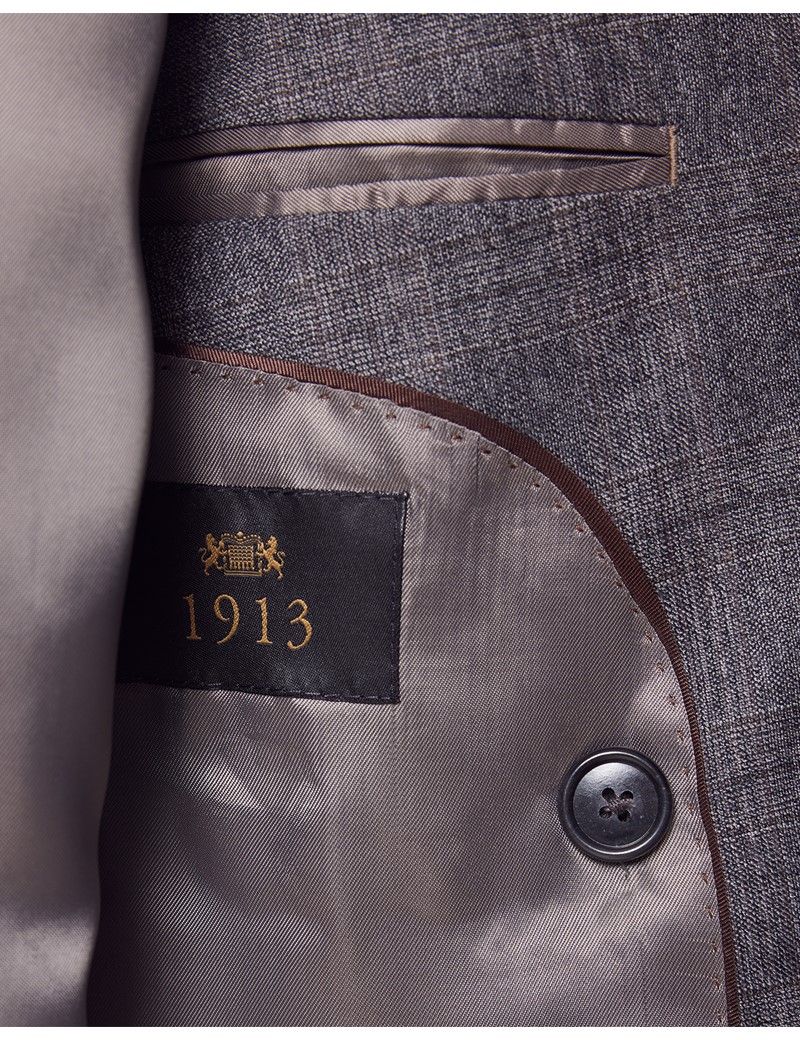 Zweireiher Anzugsakko 1913 Kollektion 120s Wolle Tailored Fit