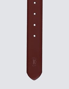 Men's Tan Leather Belt-preview3