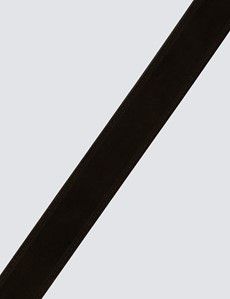 Men's Brown Suede Leather Belt-preview2