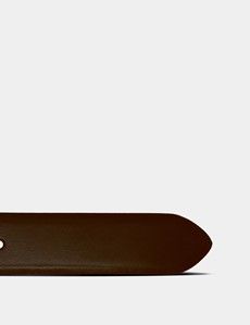 Black & Brown Reversible Formal Leather Belt