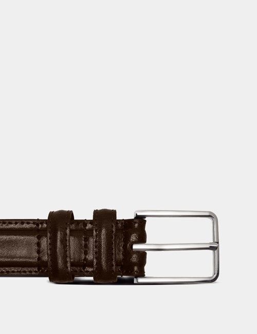Chocolate Brown Formal Belt-preview