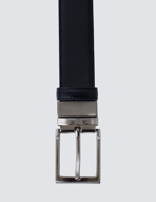 Reversible Black & Brown Leather Belt-preview