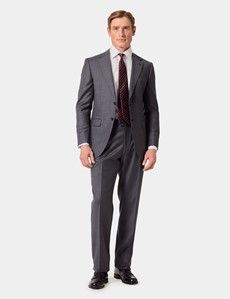 Slim Fit White Paisley Jacquard Curtis Shirt