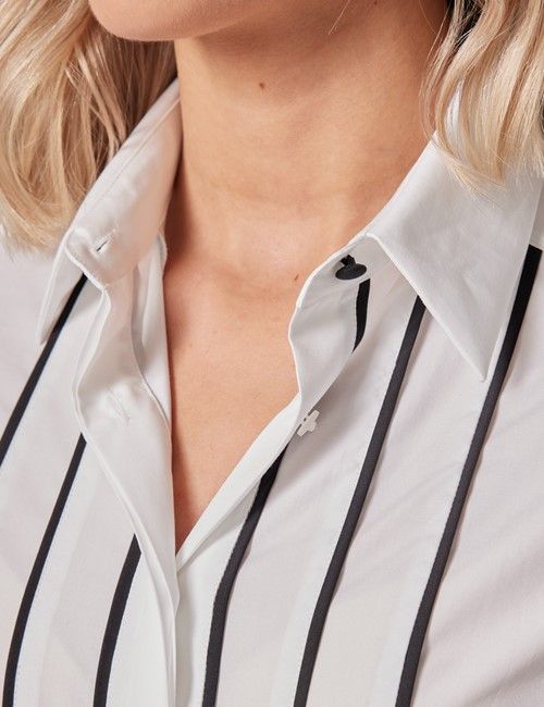 Women's Black Single Breasted Blazer