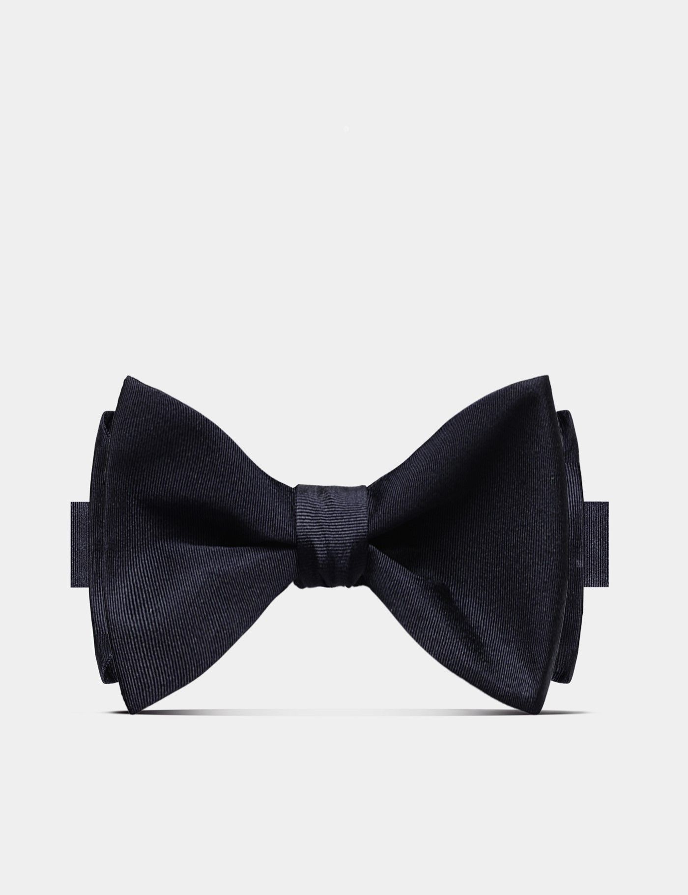 Midnight Navy Grosgrain 1913 Bow Tie - Self Tie