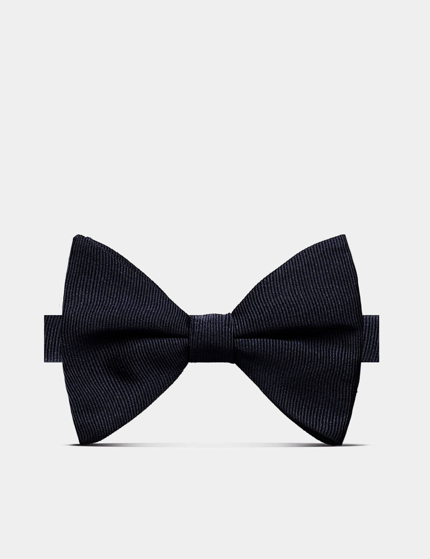 Midnight Navy Grosgrain 1913 Bow Tie - Ready Tied