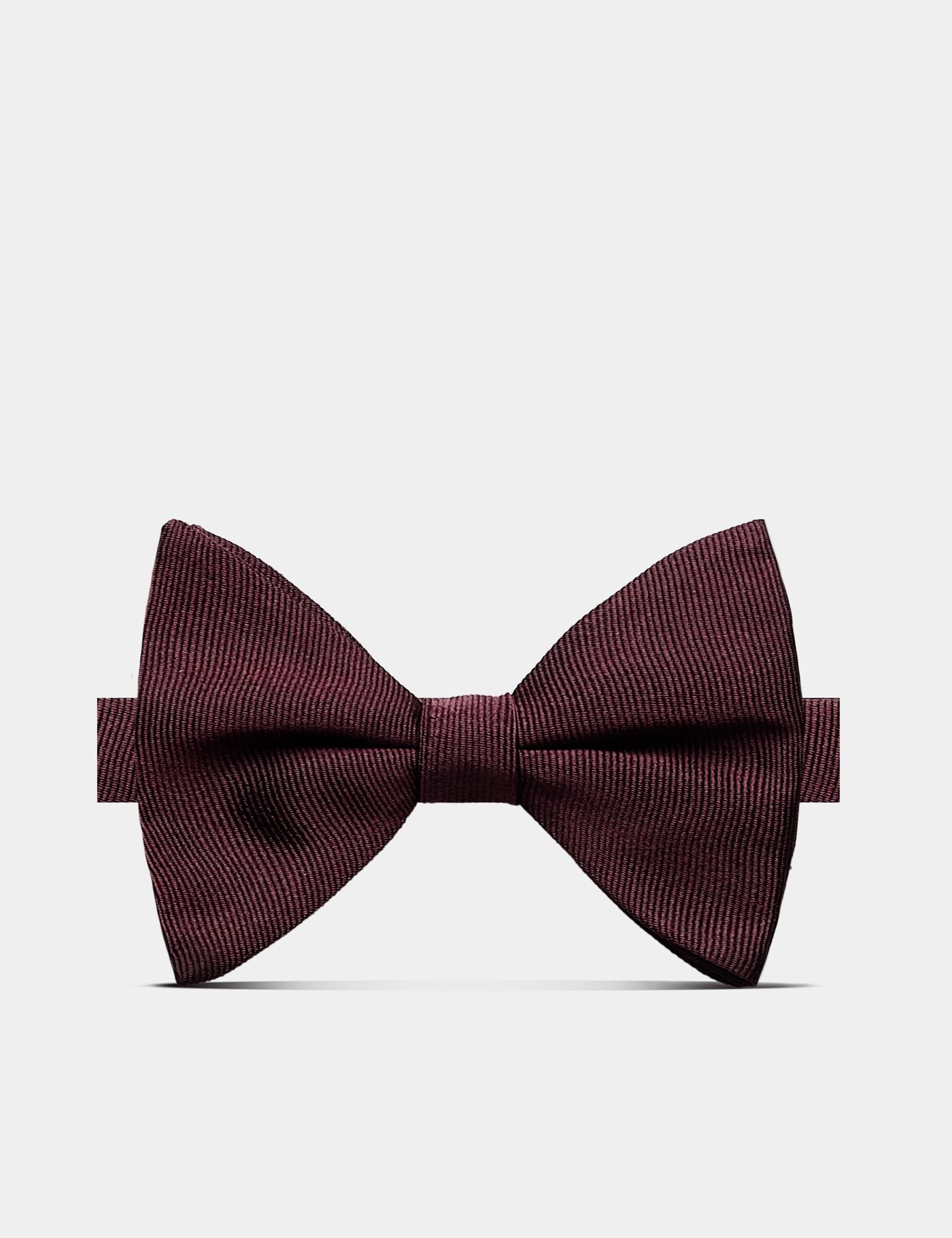 Oxblood Grosgrain 1913 Bow Tie - Ready Tied
