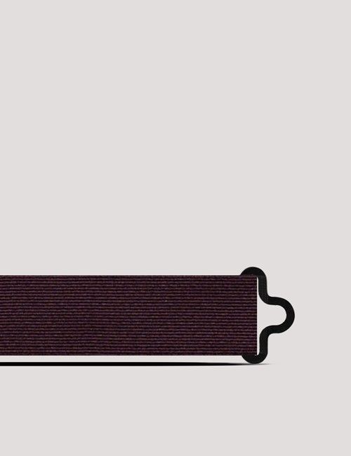 Burgundy Repp Silk Large Bow Tie – Ready Tied-preview