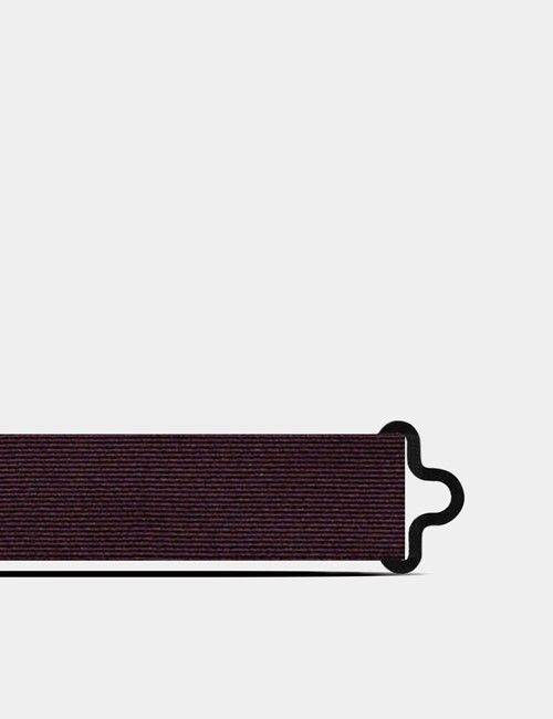 Burgundy Repp Silk Large Bow Tie – Ready Tied-preview
