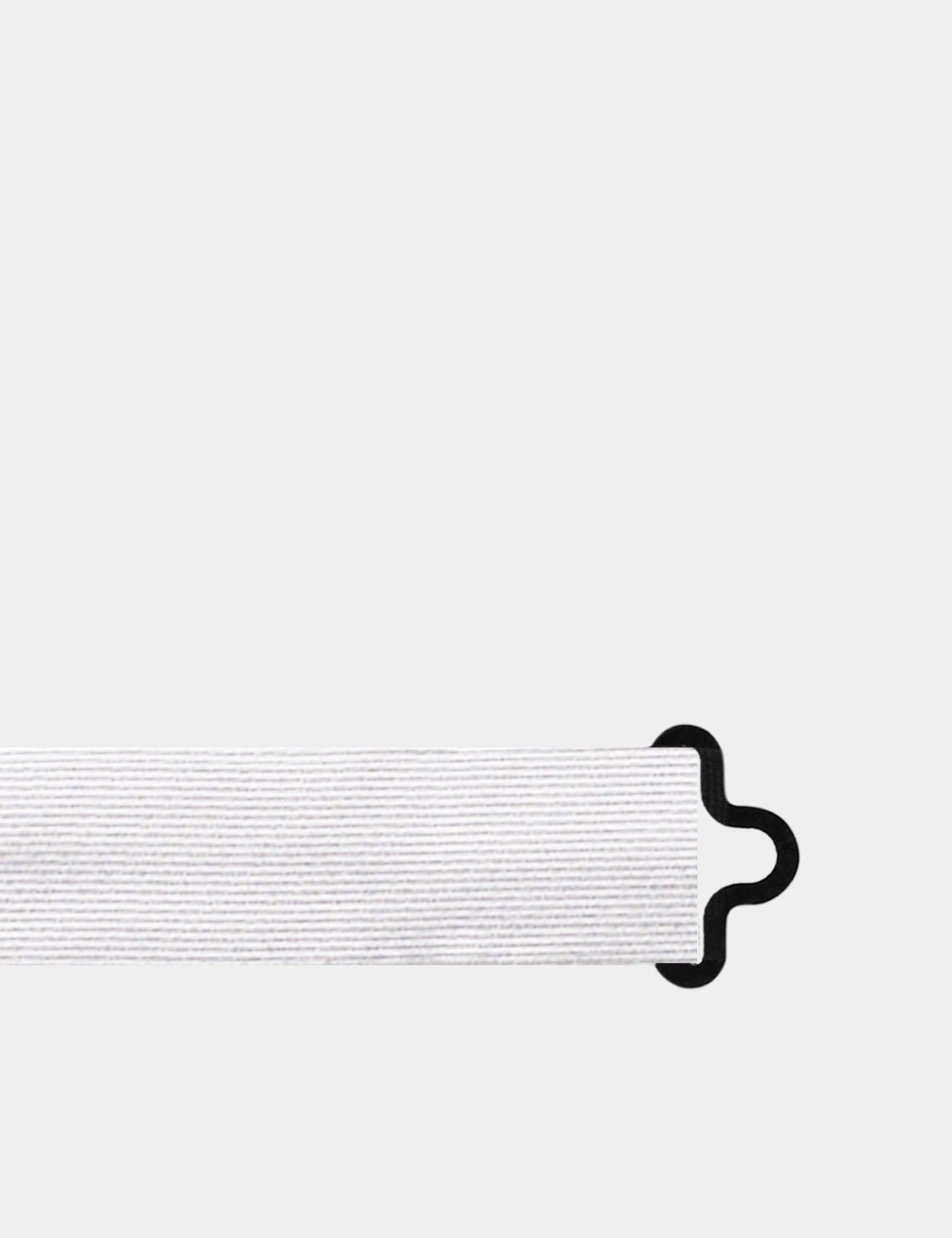 White Repp Silk Large Bow Tie – Ready Tied-preview