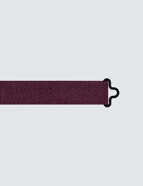 Wine Silk Bow Tie - Ready Tied-preview