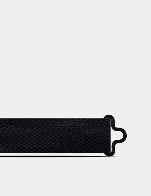 Black Spun Silk Large Bow Tie – Ready Tied-preview