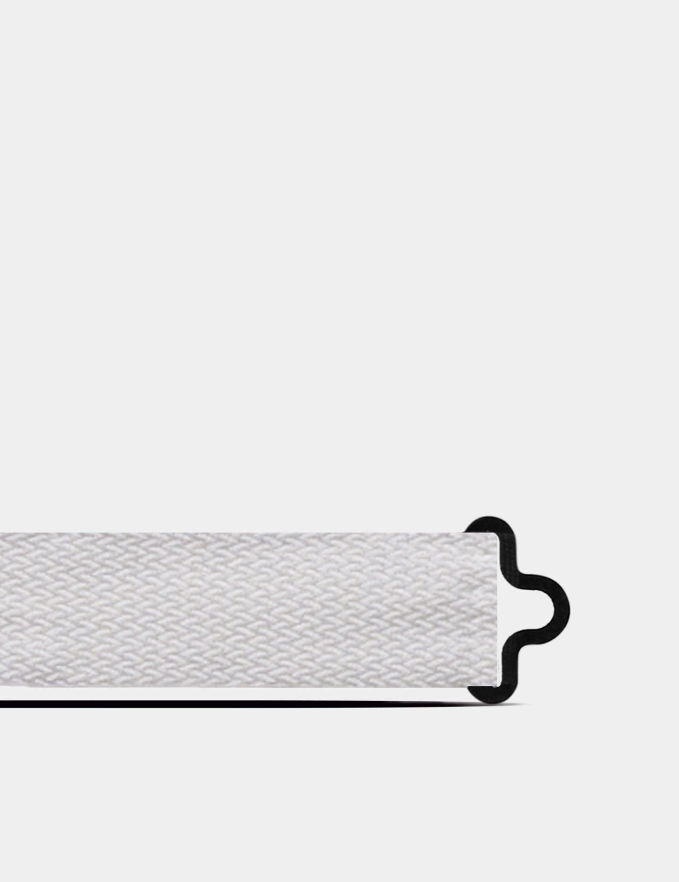 Off White Spun Silk Large Bow Tie – Ready Tied-preview
