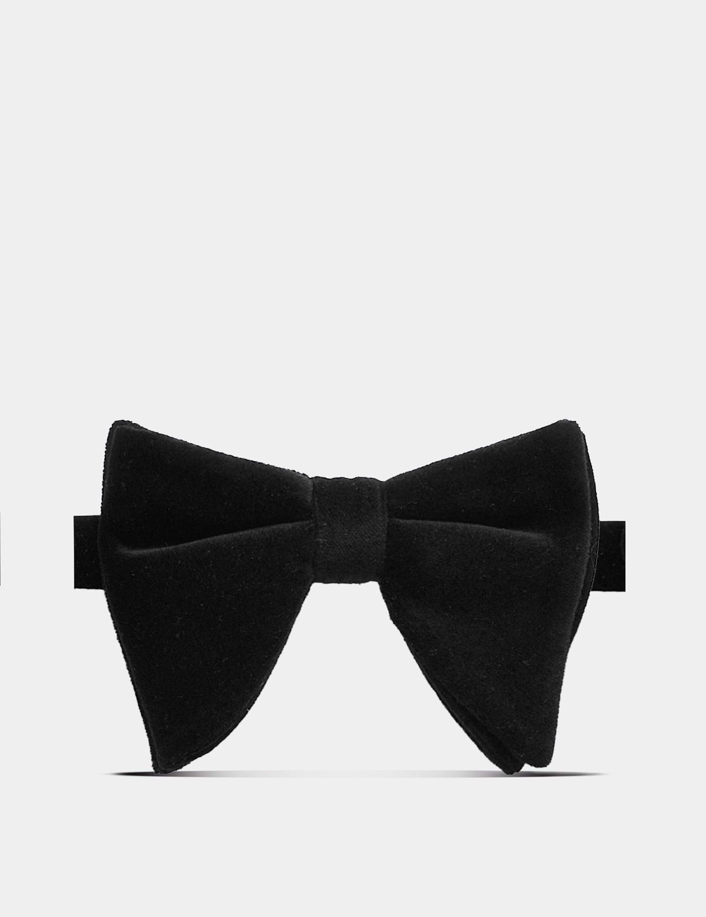 Black Large Bow Tie – Ready Tied