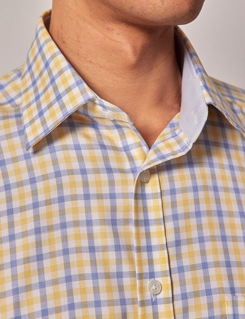 Organic Cotton Garment Dyed Men's Chinos | Hawes & Curtis | AUS