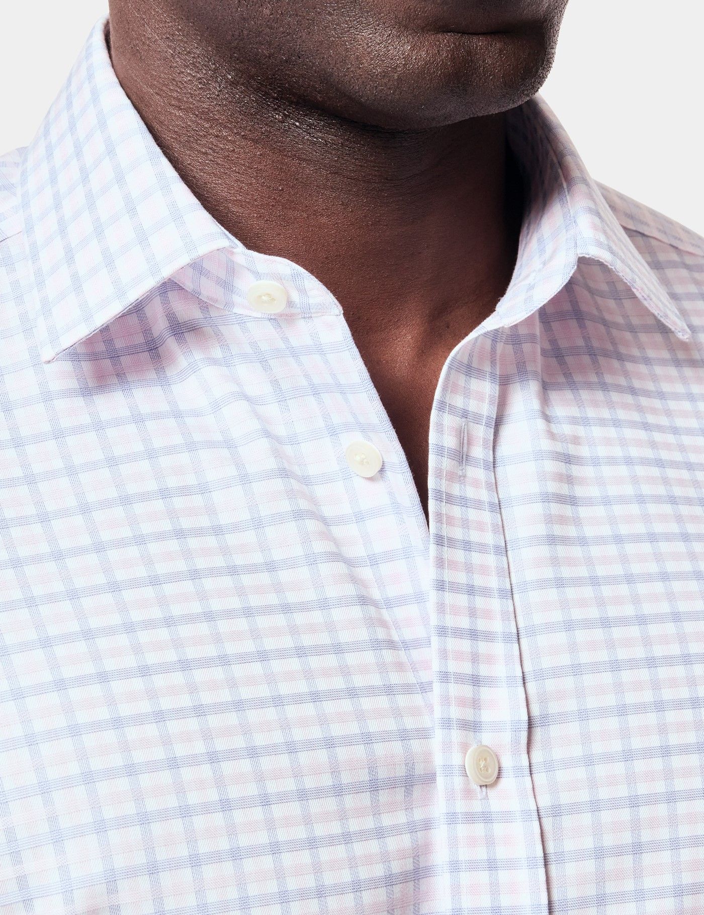18.5 slim fit dress shirt Men's Reserve Collection Slim Fit Spread Collar Herringbone Dress Shirt at Jos. A. Bank, Cream/White, Size 16 1/2 X 35