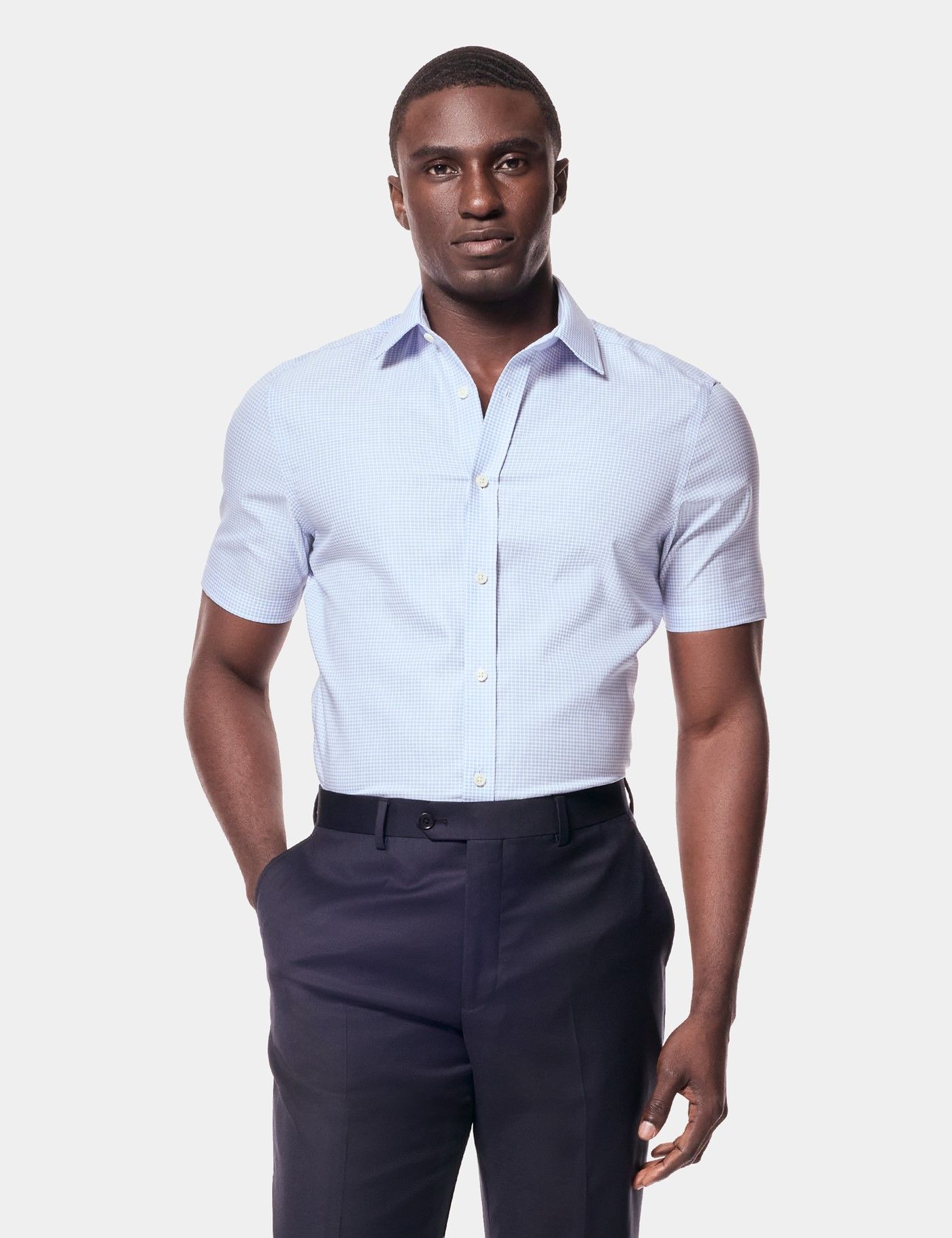 fitted dress shirts men Kenneth Cole
