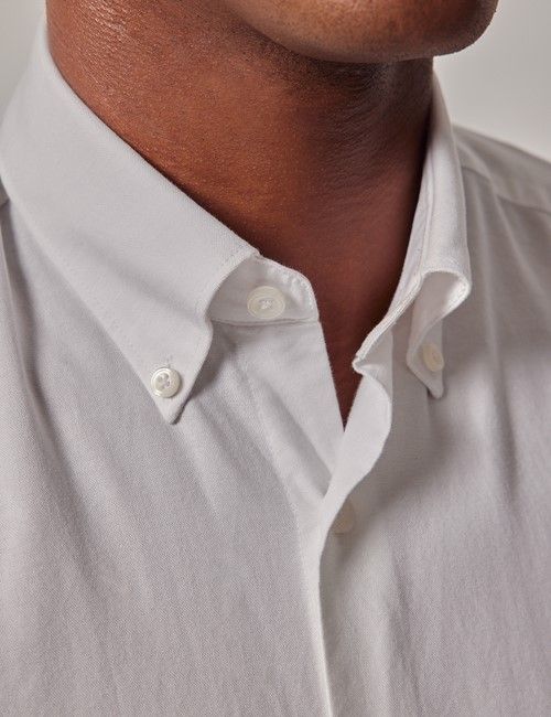 White Oxford Shirt - Short Sleeve-preview