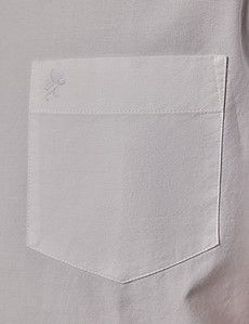 White Oxford Shirt - Short Sleeve-preview2