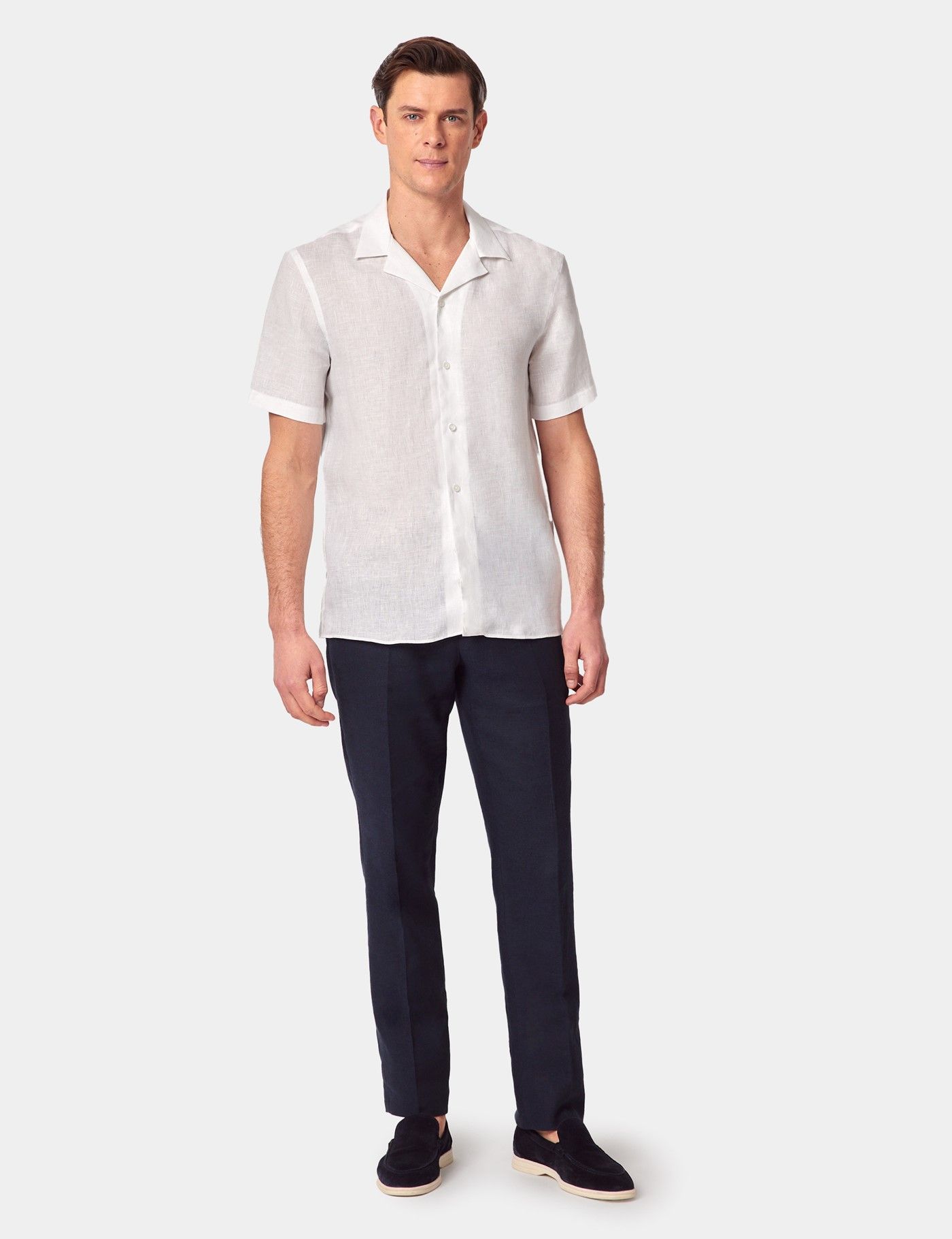 Short Sleeve Dress Shirts for Men | Hawes & Curtis Short Sleeve Dress Shirts for Men | Hawes & Curtis