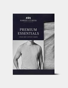 Regular Fit 3-Pack Light Grey T-Shirts