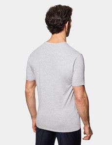 Regular Fit 3-Pack Light Grey T-Shirts