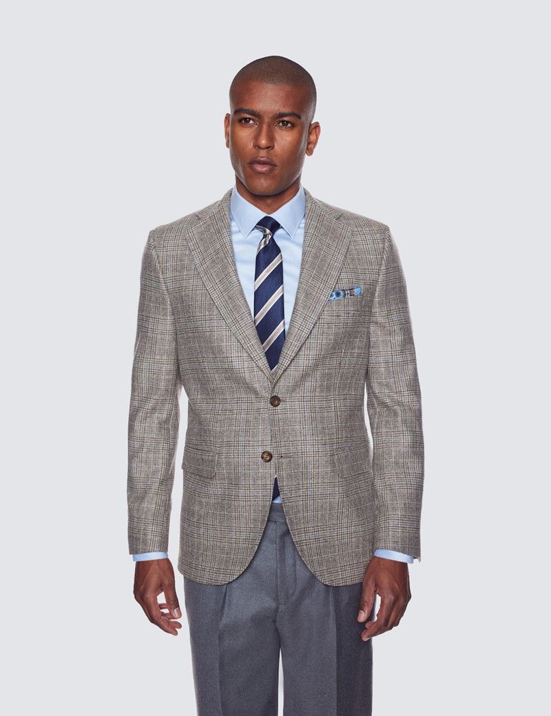 Prince of wales check blazer hotsell