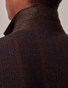 Rust Check Italian Wool Blazer - 1913 Collection-preview6