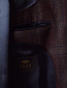 Brown Check 1913 Blazer