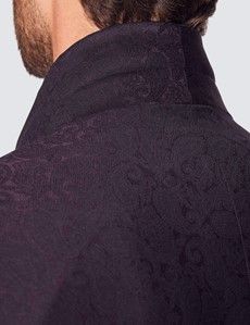 Wine Shawl Paisley Jacket-preview3