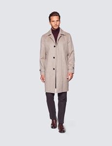 Stone Wool Coat