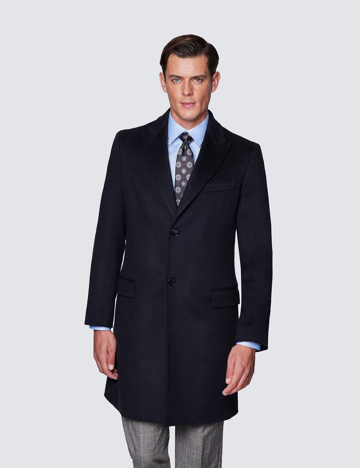 Migor2 slim fit wool overcoat sale
