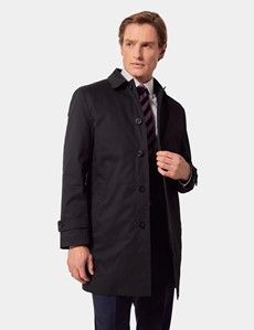 Black Rain Mac with Removable Lining-preview9