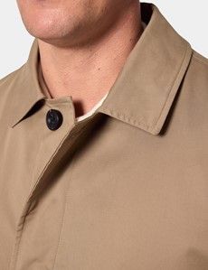 Khaki Rain Mac with Removable Lining