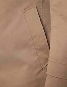 Khaki Rain Mac with Removable Lining