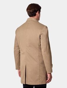 Khaki Rain Mac with Removable Lining