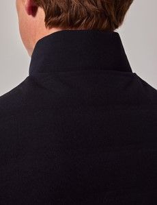 Navy Quilted Vest-preview5