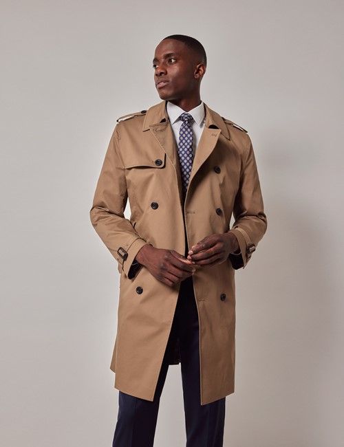 Men's british style wool coat online