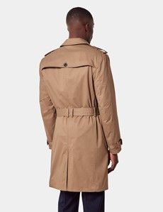 Khaki Beige Trench Coat-preview5