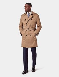 Khaki Beige Trench Coat-preview8