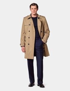 Khaki Beige Trench Coat-preview9
