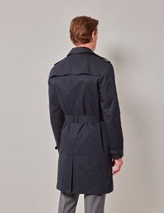 Navy Trench Coat-preview7