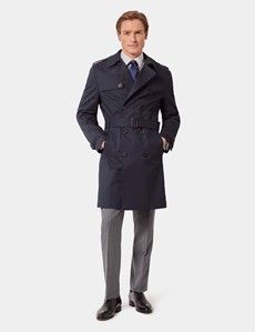 Navy Trench Coat-preview9