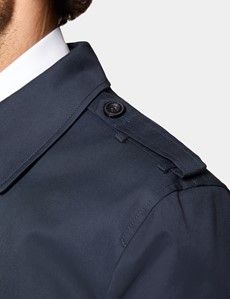 Navy Trench Coat