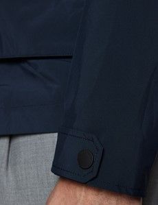 Navy Packaway Hooded Mac-preview11
