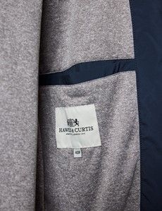 Navy Packaway Hooded Mac-preview10
