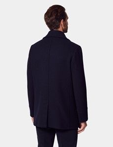 Navy Wool Peacoat-preview4