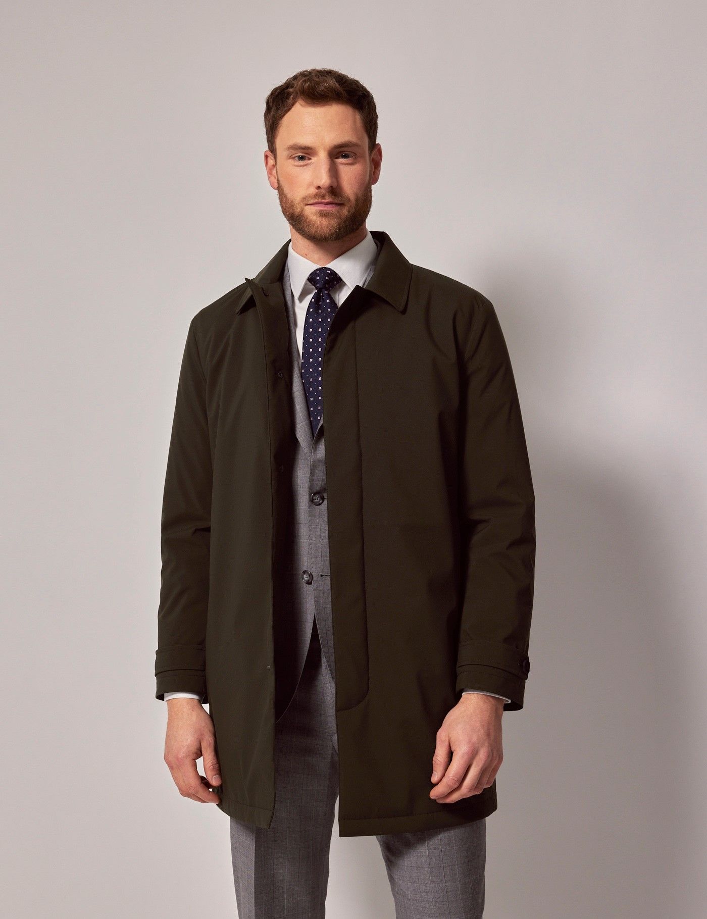 Olive Green Padded Mac-preview
