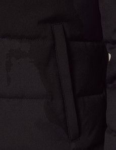 Black Hooded Padded Coat-preview2