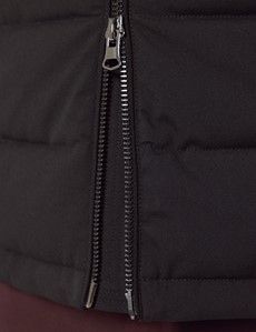 Black Hooded Padded Coat-preview3
